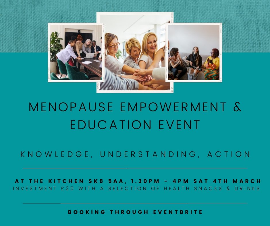 Menopause Empowerment & Education | Saturday 4th March 2023
