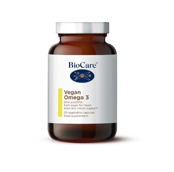 Biocare Omega 3 Fish Oil for Vegans (EPA, DHA) Amaranth Wellbeing