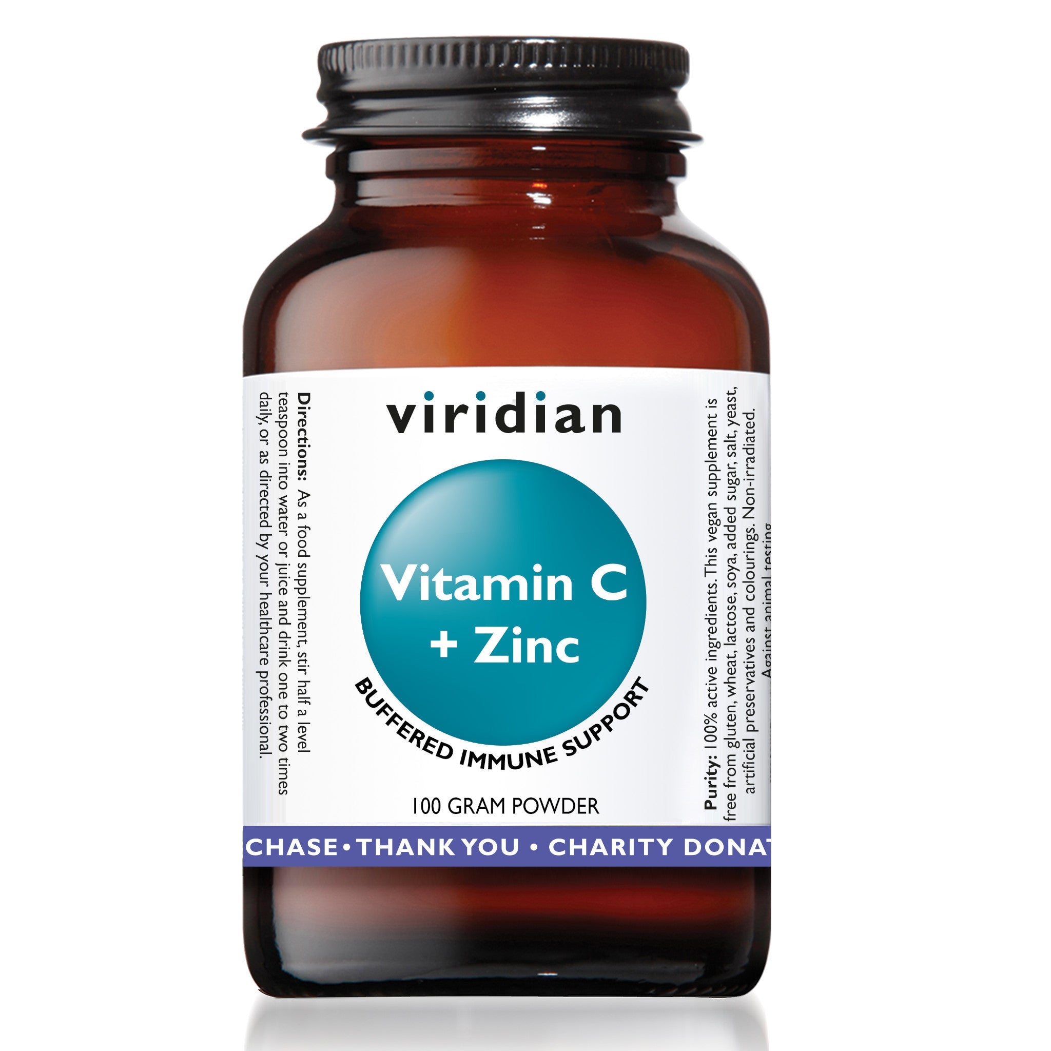 Poudre de vitamine C Viridian
